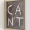 Shannon Finnegan, Can _ Can't, 2011-2012, Double-sided custom frame and pen 9 in x 12 in